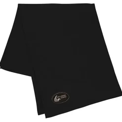 Core Fleece Sweatshirt Blanket - 50 inches x 60 inches - Laser Engraved Patch