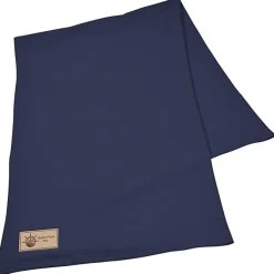 Core Fleece Sweatshirt Blanket - 65 inches x 80 inches - Laser Engraved Patch