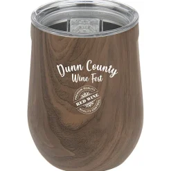 Corkcicle Stemless Wine Cup - 12 oz - Wood