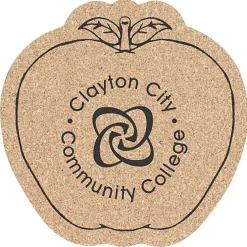 Cork Coaster - Apple