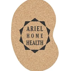 Cork Coaster - Kidney