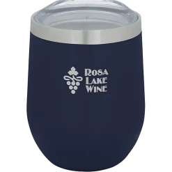 Corzo Vacuum Insulated Wine Cup - 12 oz - Laser Engraved