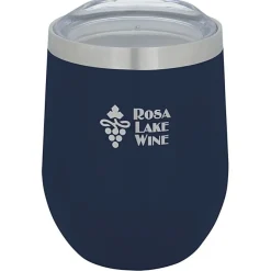 Corzo Vacuum Insulated Wine Cup - 12 oz - Laser Engraved