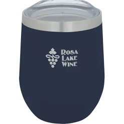 Corzo Vacuum Insulated Wine Cup - 12 oz. - Laser Engraved - 24 hr