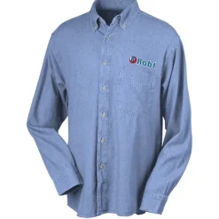 Cotton Denim Shirt - Men's
