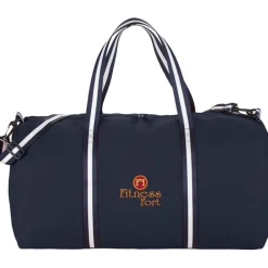 Cotton 22-inch Weekender Duffel - Embroidered