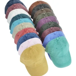 Cotton Pigment Dyed Twill Cap - Full Color