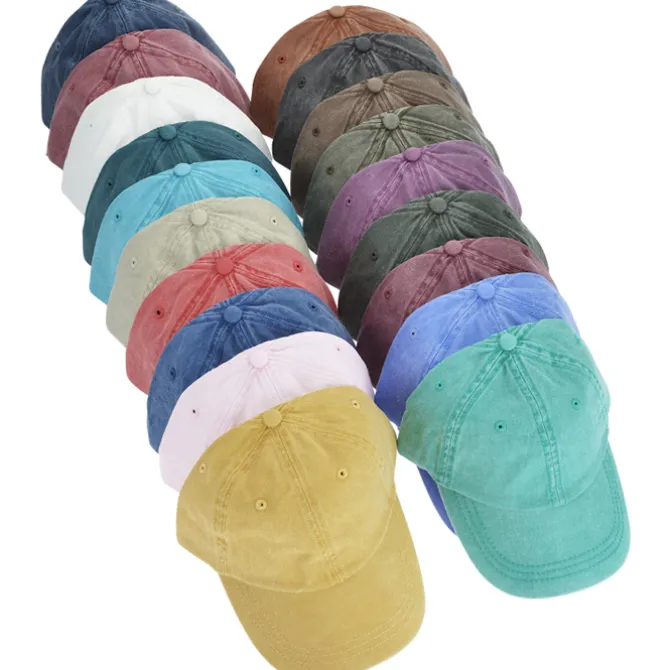 Cotton Pigment Dyed Twill Cap - Full Color