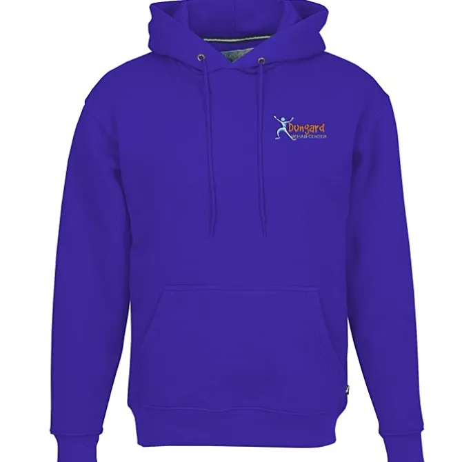 Cotton Rich Fleece Hoodie - Embroidered