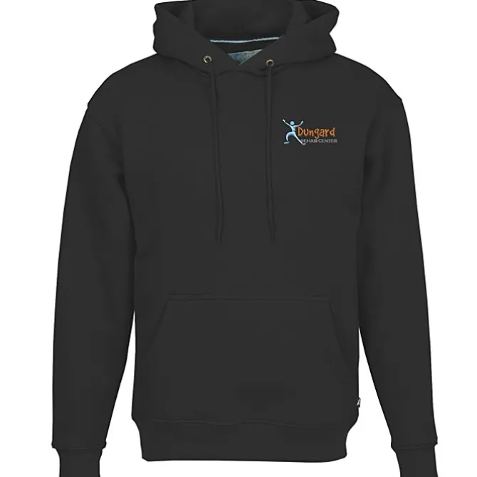 Cotton Rich Fleece Hoodie - Embroidered