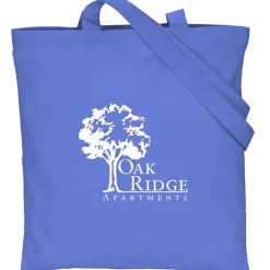 Cotton Sheeting Colored Economy Tote - 15 1/2 inches x 15 inches