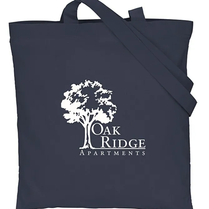 Cotton Sheeting Colored Economy Tote - 15 1/2 inches x 15 inches