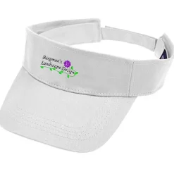 Cotton Twill Lightweight Visor - Embroidered