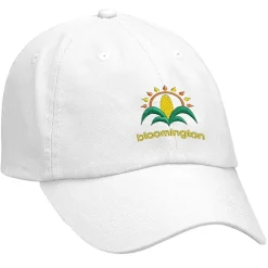 Cotton Washed Cap - Solid - Embroidered