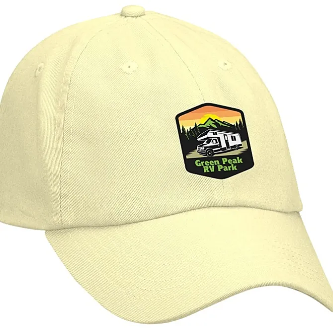 Cotton Washed Cap - Solid - Full Color