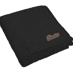 Cozy Sherpa Blanket - Laser Engraved Patch