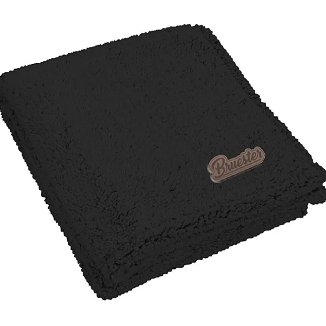 Cozy Sherpa Blanket - Laser Engraved Patch
