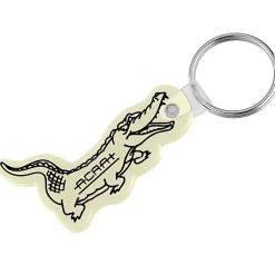 Crocodile Soft Keychain - Opaque