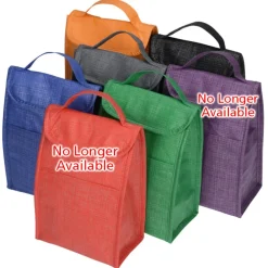 Crosshatched Lunch Sack Cooler