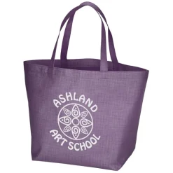 Crosshatched Non-Woven Tote Bag