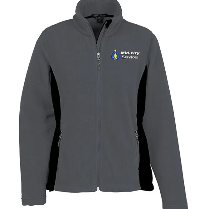 Crossland Colorblock Fleece Jacket - Ladies' - 24 hr