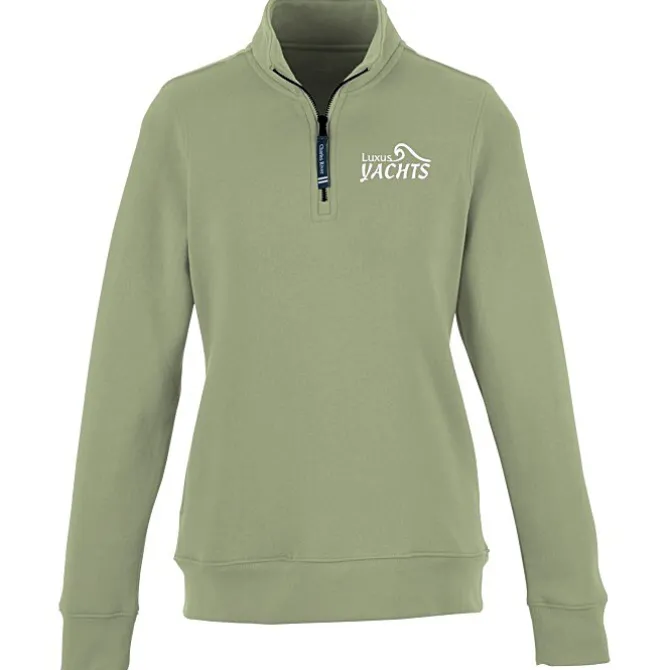Crosswind 1/4-Zip Sweatshirt - Ladies' - Screen