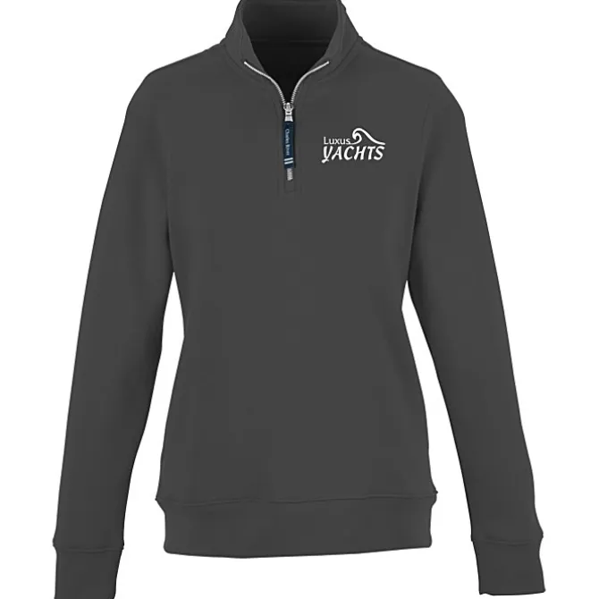 Crosswind 1/4-Zip Sweatshirt - Ladies' - Screen