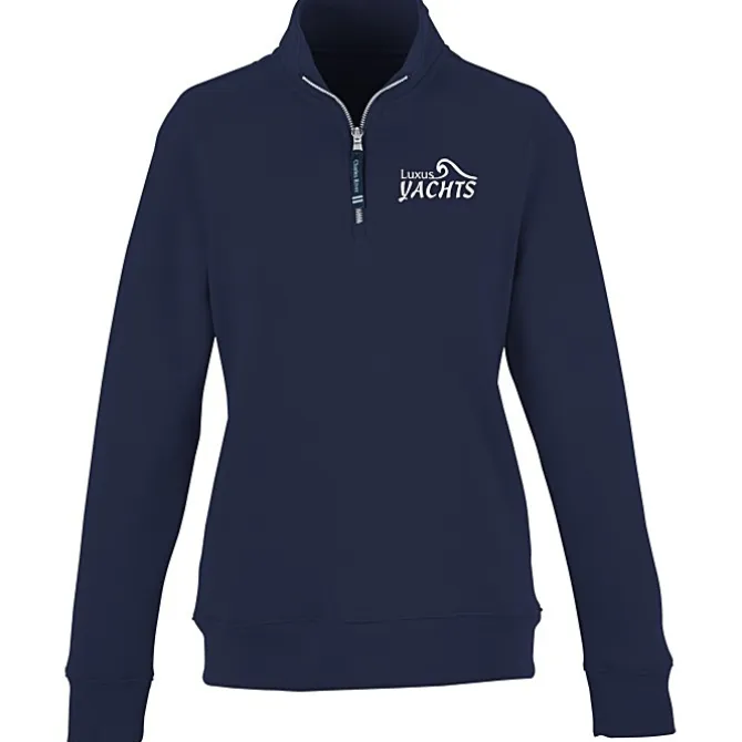 Crosswind 1/4-Zip Sweatshirt - Ladies' - Screen