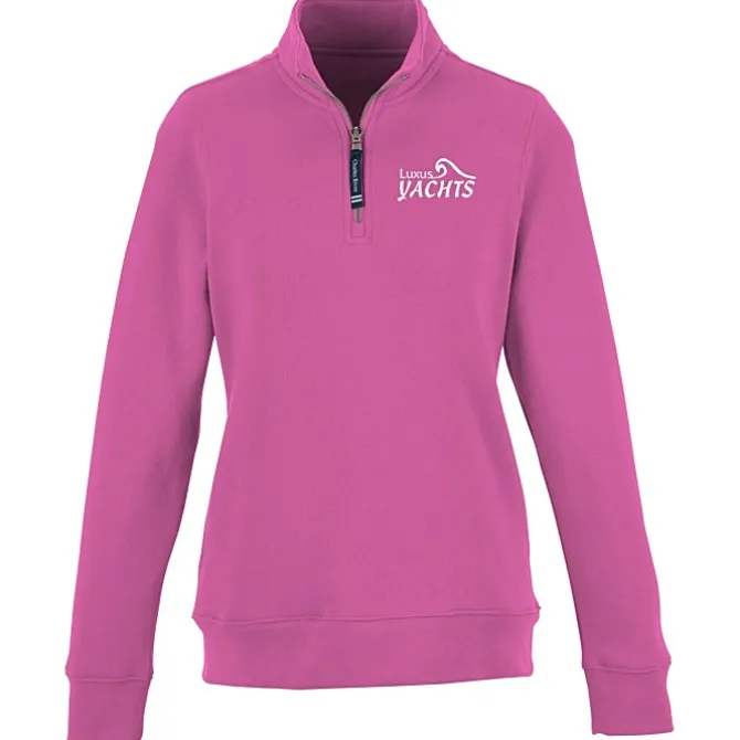 Crosswind 1/4-Zip Sweatshirt - Ladies' - Screen