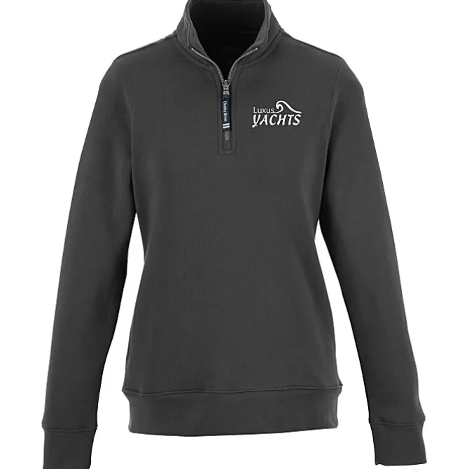 Crosswind 1/4-Zip Sweatshirt - Ladies' - Screen