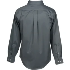 Crown Collection Solid Stretch Twill Shirt - Men's