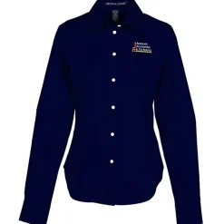 Crown Collection Solid Stretch Twill Shirt - Ladies'