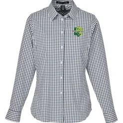 CrownLux Performance Gingham Shirt - Ladies'