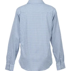 CrownLux Performance Micro Windowpane Shirt - Ladies'