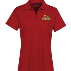 CrownLux Performance Plaited Polo - Ladies'