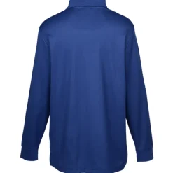 CrownLux Performance Plaited LS Polo - Men's