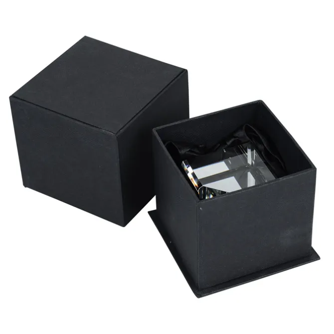 Crystal Corner Block Award - 2 inches