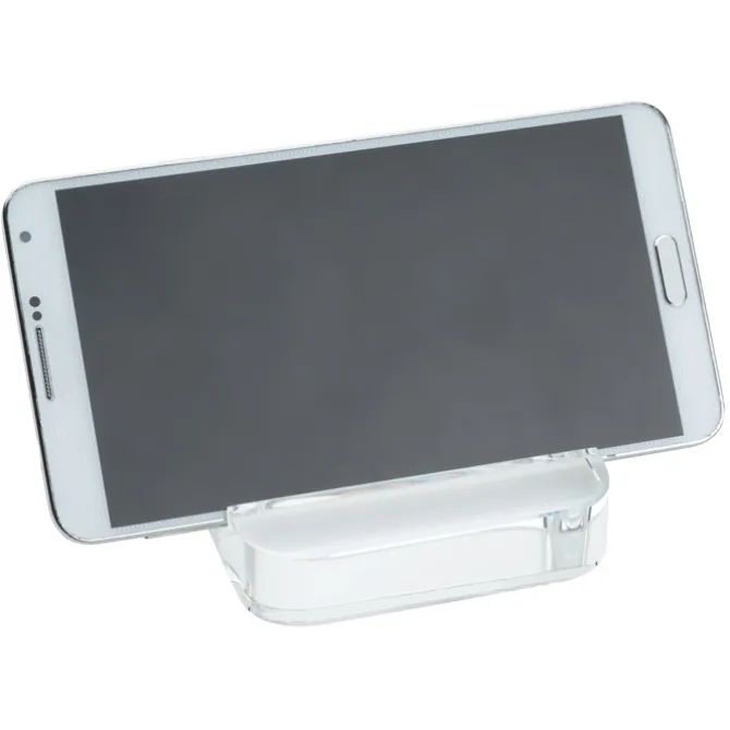 Crystal Paperweight Phone Stand - Square