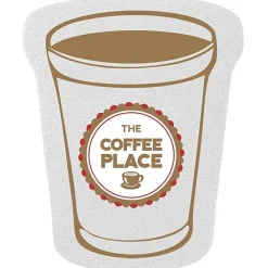 Cushioned Jar Opener - Coffee Cup - Full Color