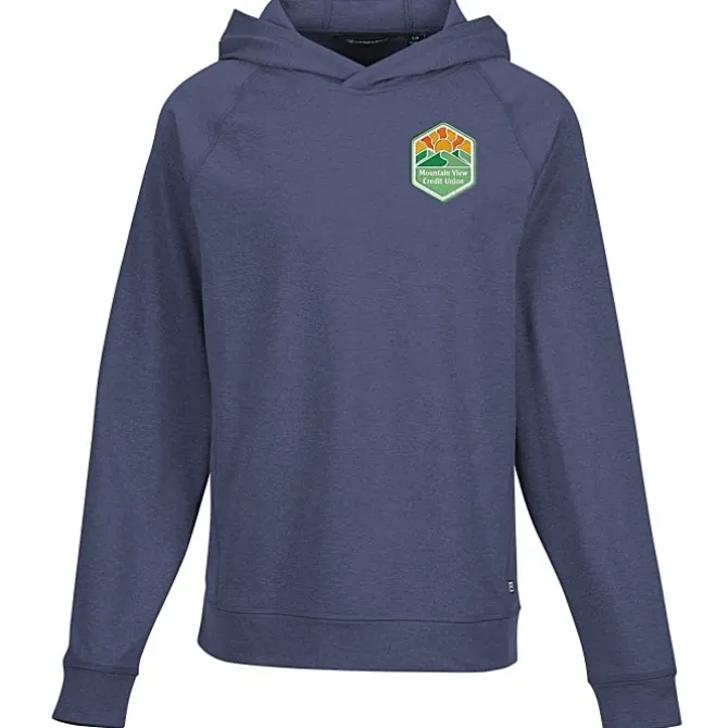 Cutter & Buck Adapt Knit Heather Hooded Pullover - Men's