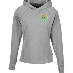 Cutter & Buck Adapt Knit Heather Hooded Pullover - Ladies'