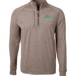Cutter & Buck Adapt Knit Heather 1/4-Zip Pullover - Men's