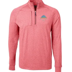 Cutter & Buck Adapt Knit Heather 1/4-Zip Pullover - Men's