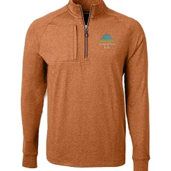 Cutter & Buck Adapt Knit Heather 1/4-Zip Pullover - Men's