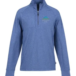 Cutter & Buck Adapt Knit Heather 1/4-Zip Pullover - Men's