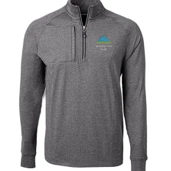 Cutter & Buck Adapt Knit Heather 1/4-Zip Pullover - Men's