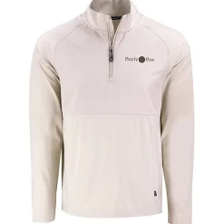 Cutter & Buck Adapt Knit Hybrid 1/4-Zip Pullover