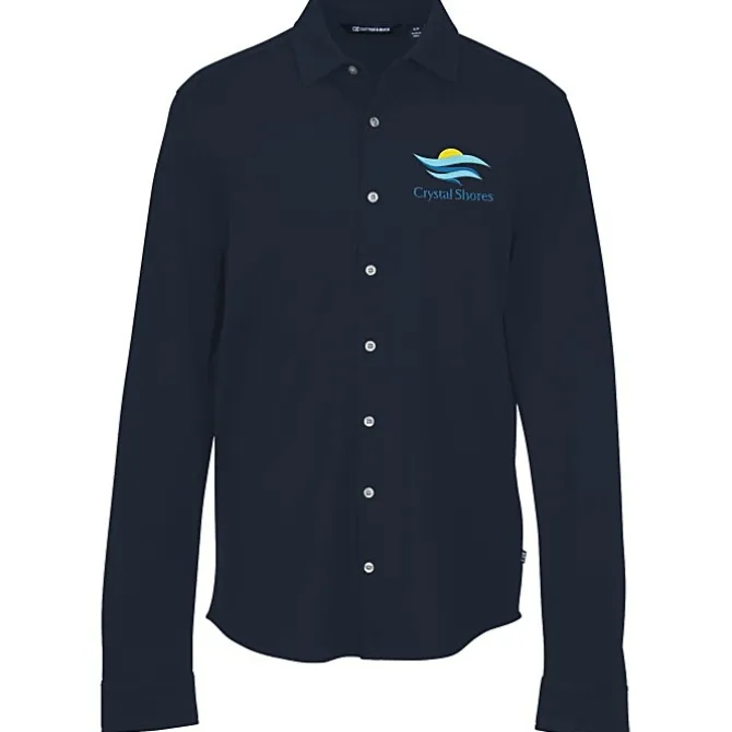 Cutter & Buck Advantage Tri-Blend Pique Knit Shirt - Men's
