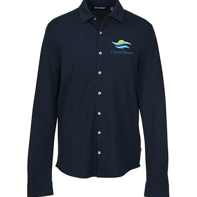 Cutter & Buck Advantage Tri-Blend Pique Knit Shirt - Men's