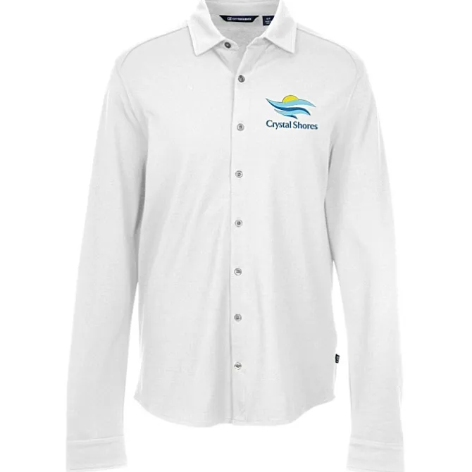 Cutter & Buck Advantage Tri-Blend Pique Knit Shirt - Men's